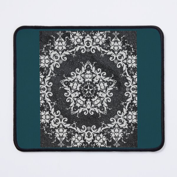 Item preview, black swirly floral pattern           designed and sold by Rosestorling.