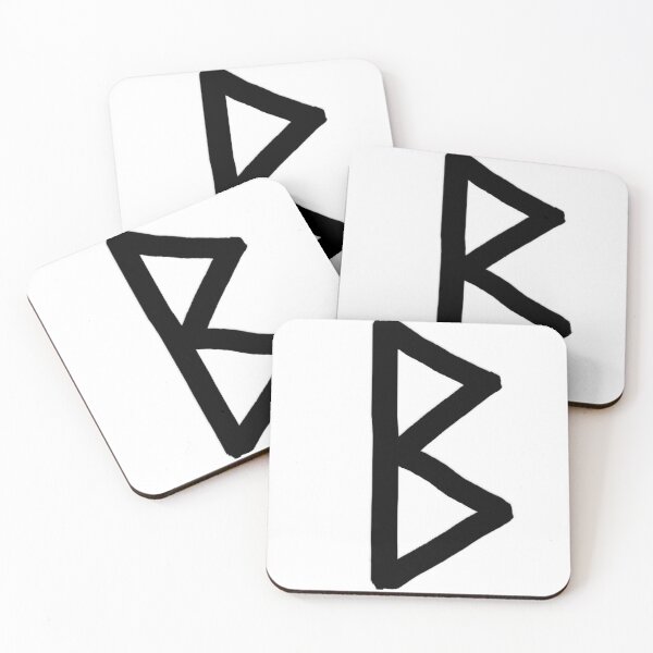 Item preview, Black Berkanan Rune – Paintbrush designed and sold by Diverlier.