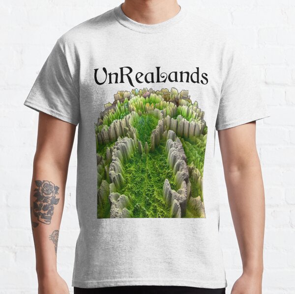 Camiseta Unrealand Incienso verde Camiseta clásica