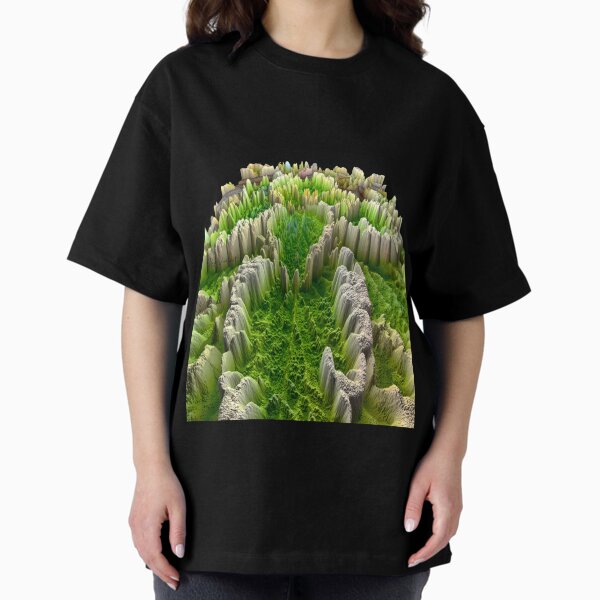 T-shirt Unrealand Incense green Oversized T-Shirt