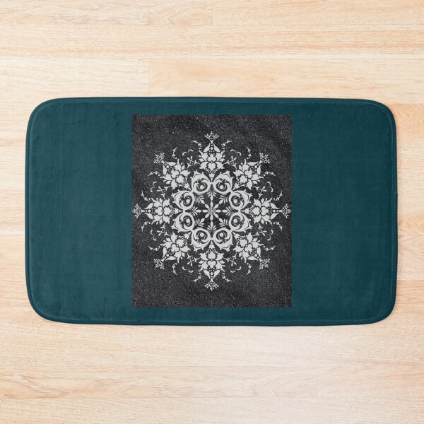Item preview, black swirly floral pattern         designed and sold by Rosestorling.