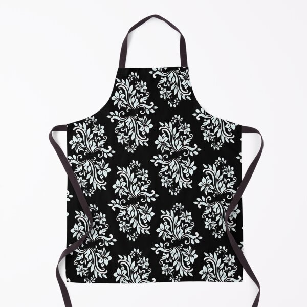 Item preview, Black Swirly Floral Pattern designed and sold by Rosestorling.