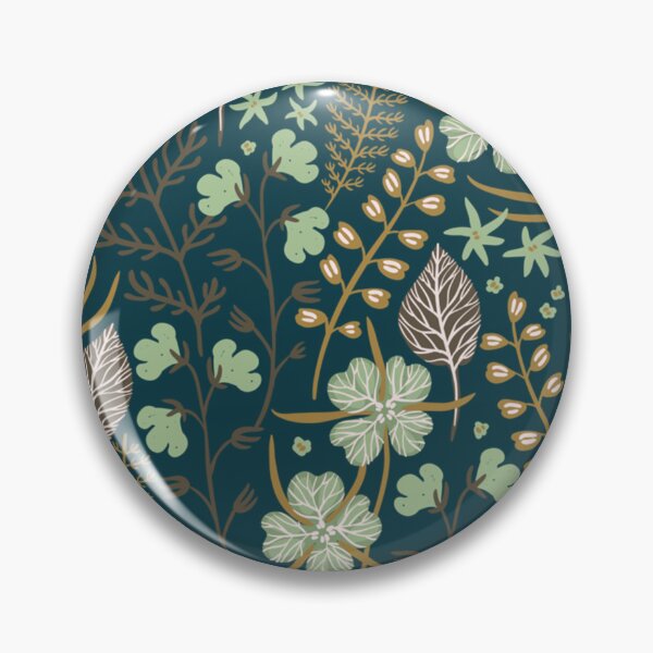 Item preview, Botanical Flowers Black Swirly Floral Pattern   designed and sold by Rosestorling.