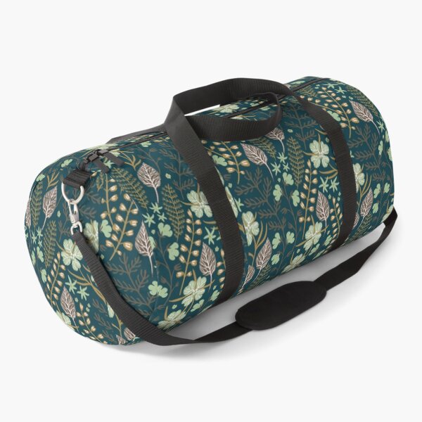 Item preview, Botanical Flowers Black Swirly Floral Pattern   designed and sold by Rosestorling.