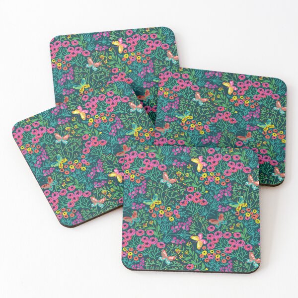 Item preview, Cool Butterfly Black Swirly Floral Pattern   designed and sold by Rosestorling.