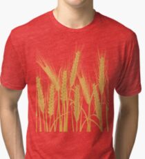 Ears of wheat Tri-blend T-Shirt