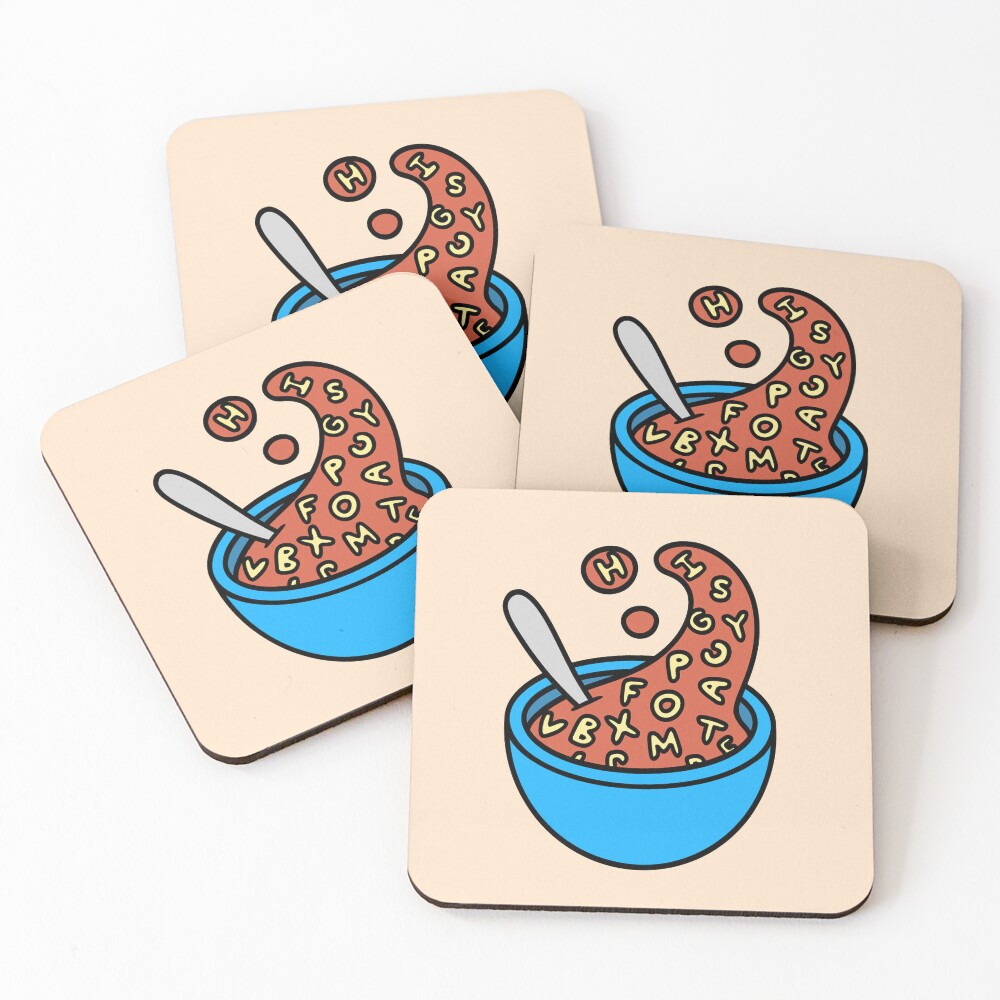 Item preview, Coasters (Set of 4) designed and sold by RaspberryMill.