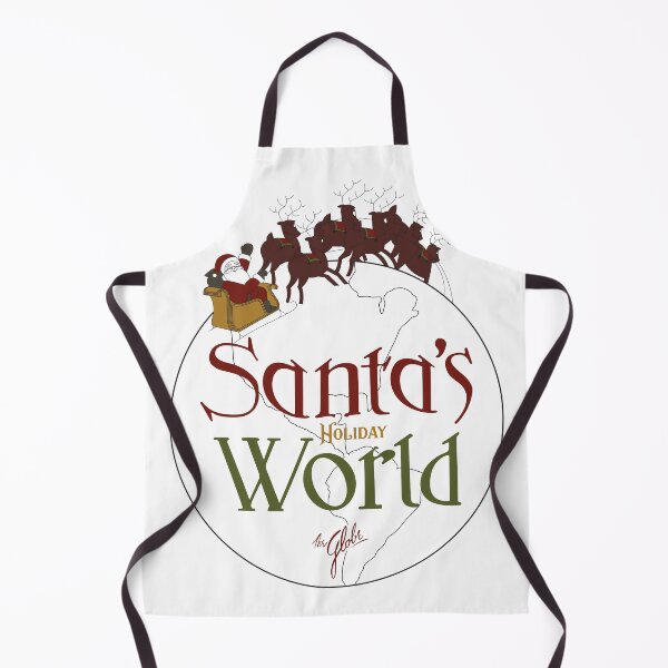 Item preview, Santa's Holiday World at The Globe designed and sold by TeeArcade84.
