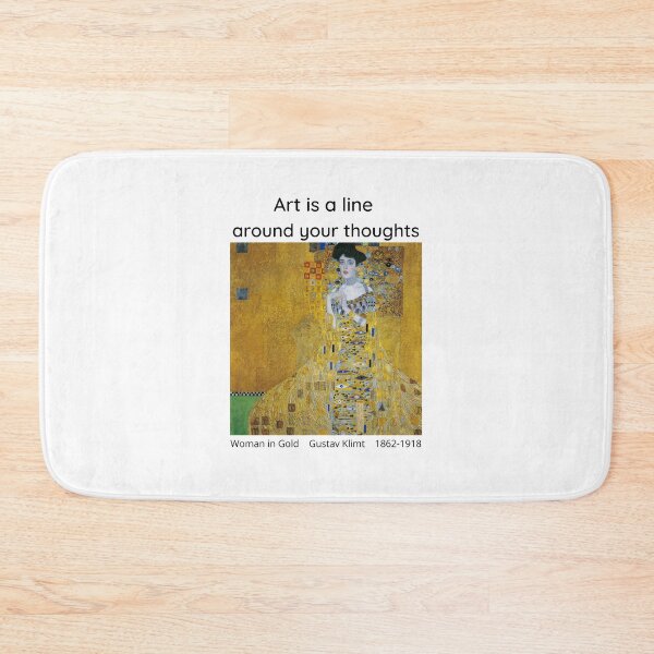 Item preview, Gustav Klimt, Full Portrait of Adele Bloch-Bauer I, The Woman in Gold, 1907 designed and sold by Michael Dietrich.