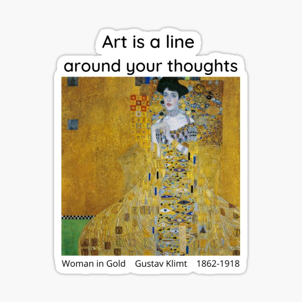 The Lady In Gold (Portrait of Adele Bloch-Bauer I) - Gustav Klimt