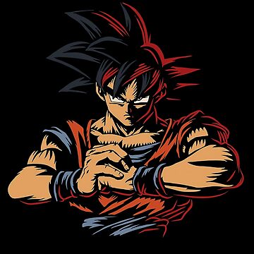 Download Colorful Classic Goku DBZ 4K Wallpaper