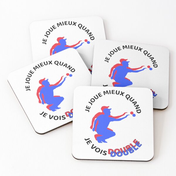 Item preview, I play petanque better when I see double designed and sold by lucascadeur.