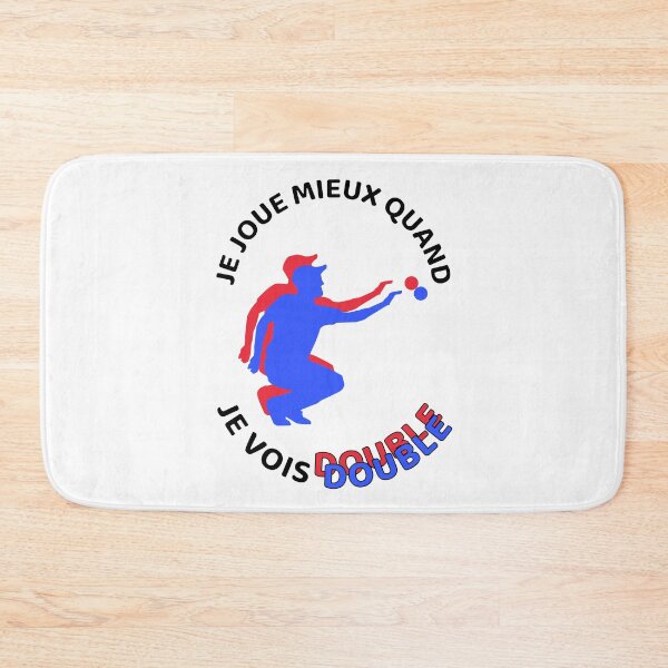 Item preview, I play petanque better when I see double designed and sold by lucascadeur.