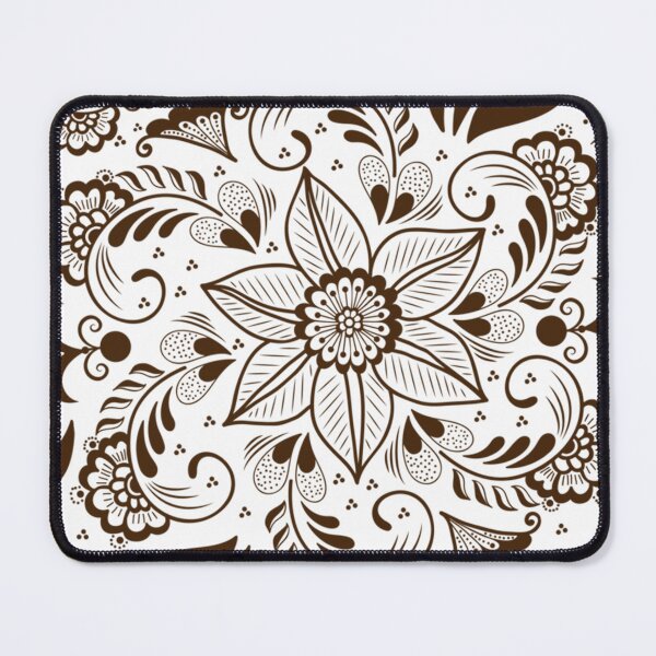 Item preview, Very beautiful black swirly floral pattern!   designed and sold by Rosestorling.
