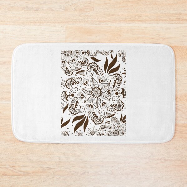 Item preview, Very beautiful black swirly floral pattern!   designed and sold by Rosestorling.
