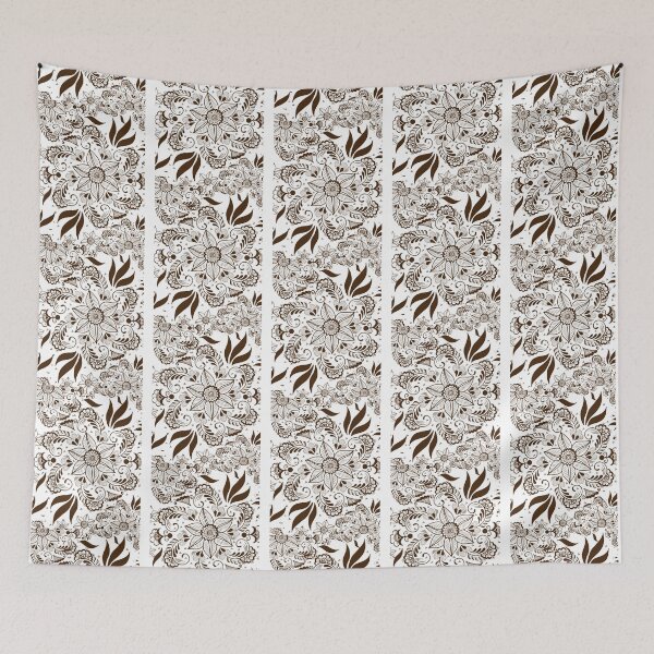 Item preview, Very beautiful black swirly floral pattern!   designed and sold by Rosestorling.