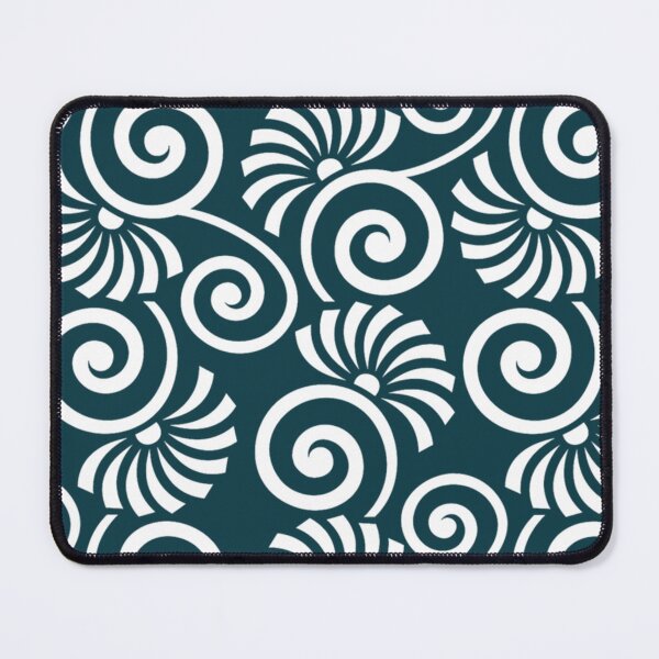 Item preview, White Swirly Floral Pattern 4K designed and sold by Rosestorling.