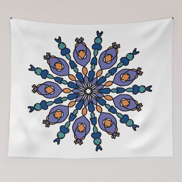 Item preview, Glass Bead Sun Catcher Mandala designed and sold by MonCreedon.