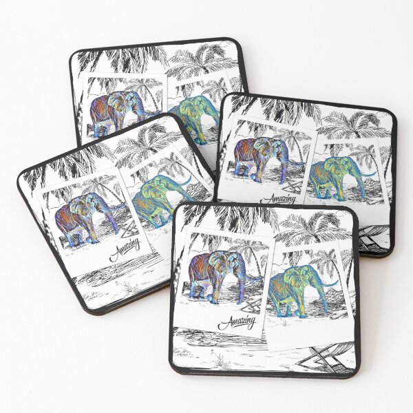 Item preview, Elephant Paradise, Jaded Hunter  designed and sold by JadedHunter.