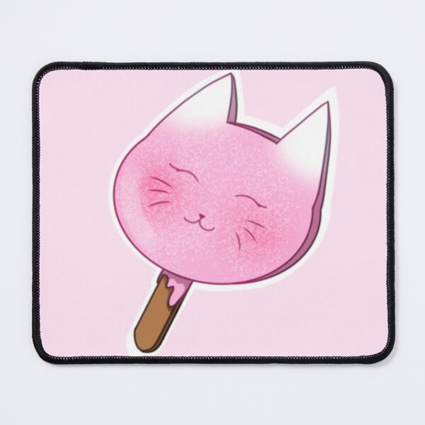 Artikelvorschau, Niedliche Katzen-Rosa-Eiscreme entworfen und verkauft von KatchieMenchy.