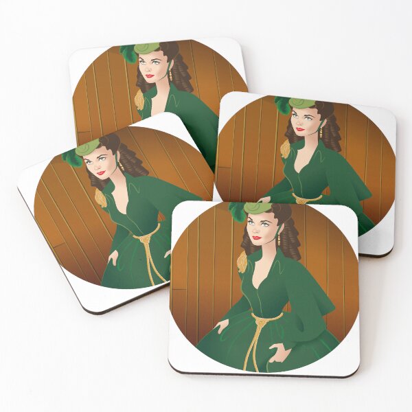Item preview, Retro Vintage Green Velvet Sir You Are No Gentleman Scarlett designed and sold by Kristopher2000.