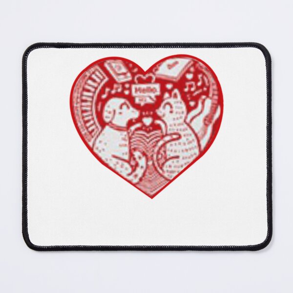 Item preview, Hello Stranger Red Dog Cat Logo Classic . designed and sold by WolframBauer.