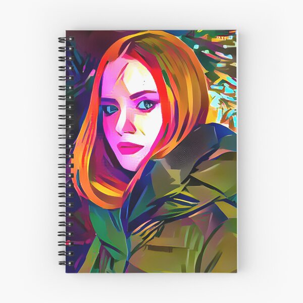 Item preview, Redhead woman observing designed and sold by spacecharly.