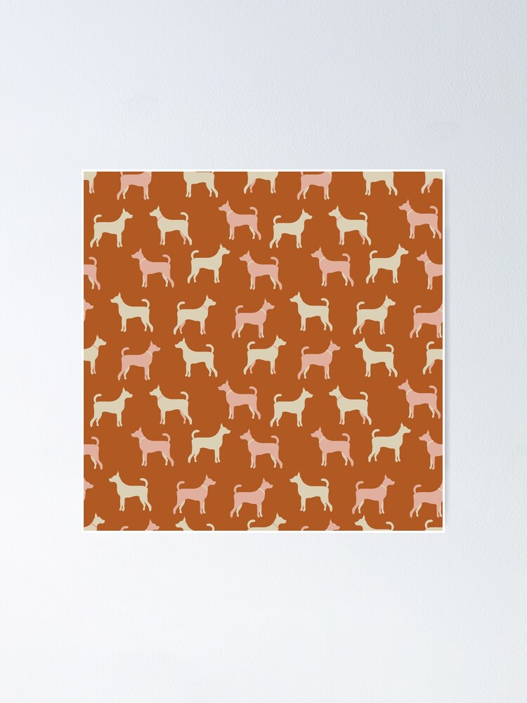 "Cute Dog Print for Dog loves " Poster for Sale by SucciMucci Redbubble