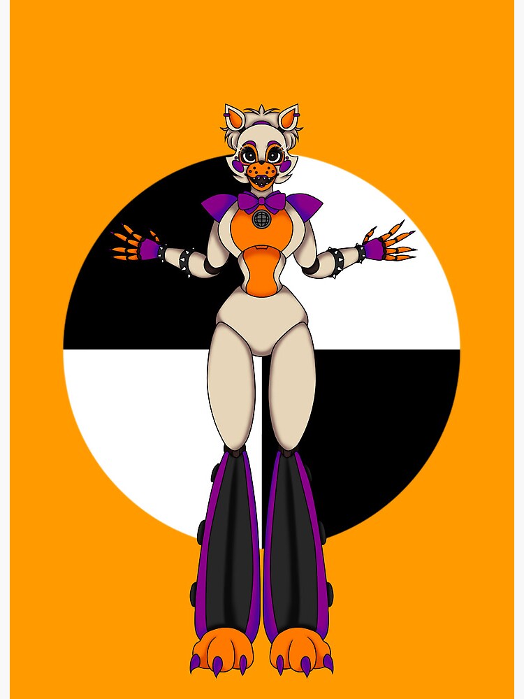 Lolbit FNAF Art Print 5x7in 