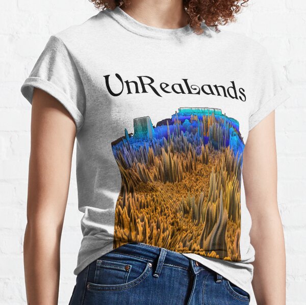 Camiseta Unrealand Colores Ucrania Camiseta clásica