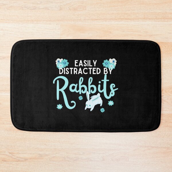 Item preview, Easily distracted by rabbits  designed and sold by Mixture-DESIGN.