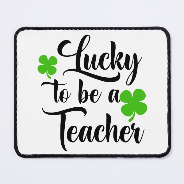 Item preview, Happy St Patricks Day Cute One Lucky Teacher designed and sold by Apoorv Choudhary.