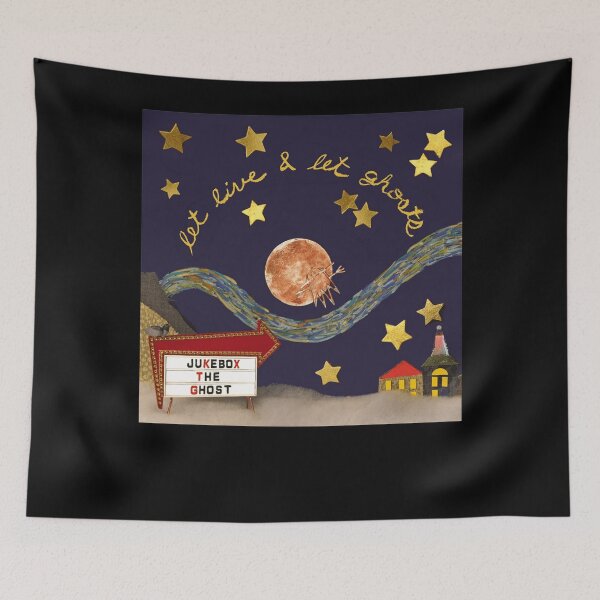Item preview, Jukebox The Ghost Let Live & Let Ghosts Poster designed and sold by MagdalenaWilh.