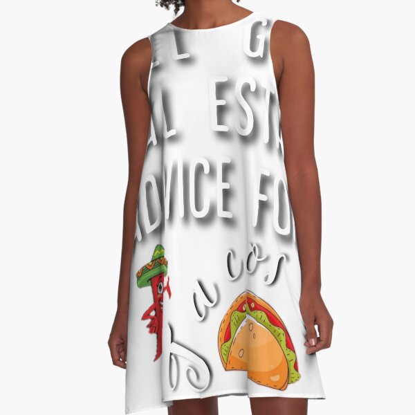 Item preview, Will give real estate advice for tacos. designed and sold by Umiska.