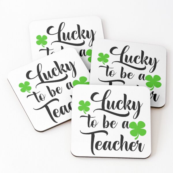 Item preview, Happy St Patricks Day Cute One Lucky Teacher designed and sold by Apoorv Choudhary.