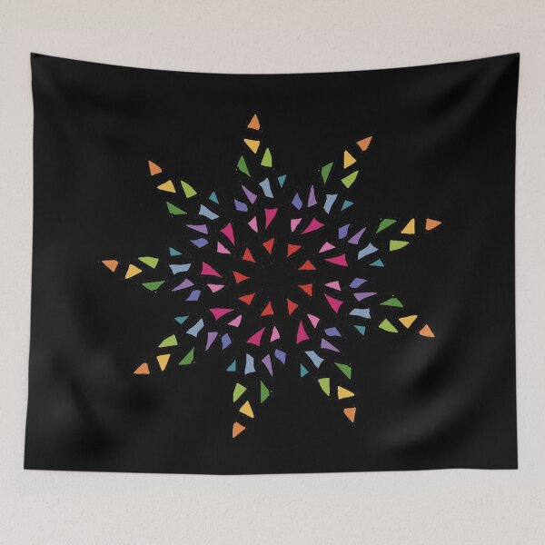 Item preview, Rainbow Glass Mosaic Mandala designed and sold by MonCreedon.