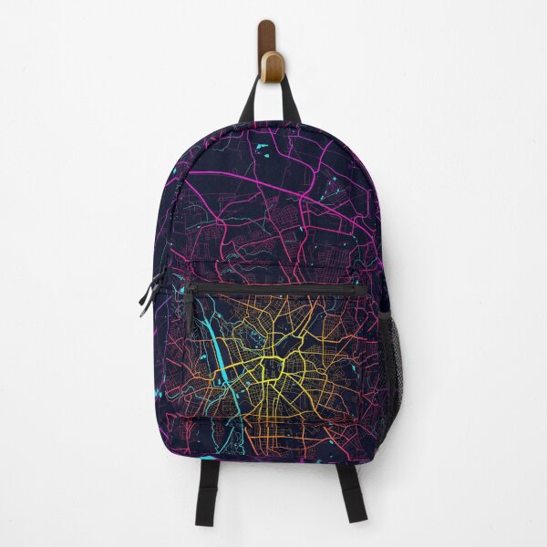 Item preview, Leipzig City Map of Saxony, Germany - Neon designed and sold by deMAP.