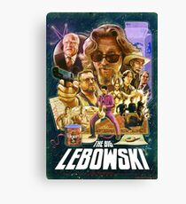 Lebowski Star Wars Poster Canvas Print