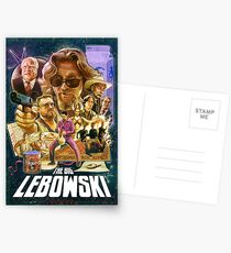 Lebowski Star Wars Poster Postcards