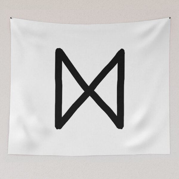 Item preview, Black Dagaz Rune - Paintbrush designed and sold by Diverlier.