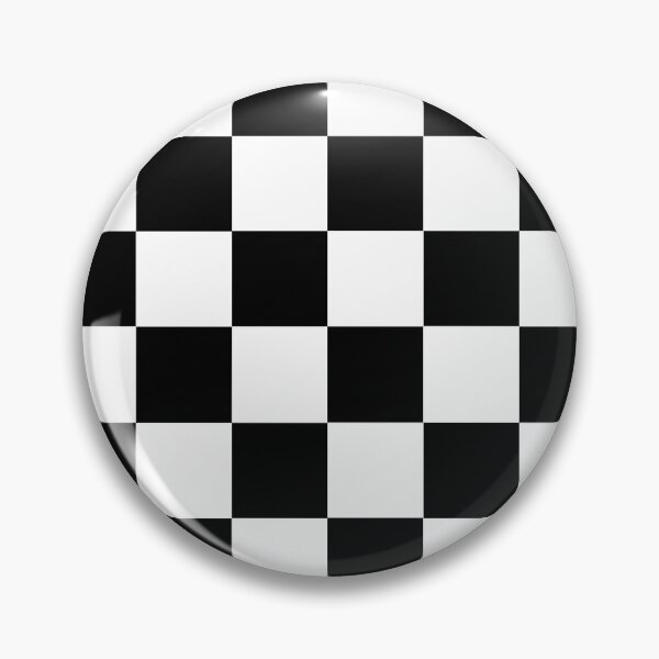 Item preview, RETRO CHECKERED PATTERN BLACK AND WHITE  designed and sold by MoorCT522.
