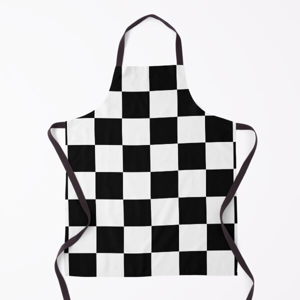 Item preview, RETRO CHECKERED PATTERN BLACK AND WHITE designed and sold by MoorCT522.