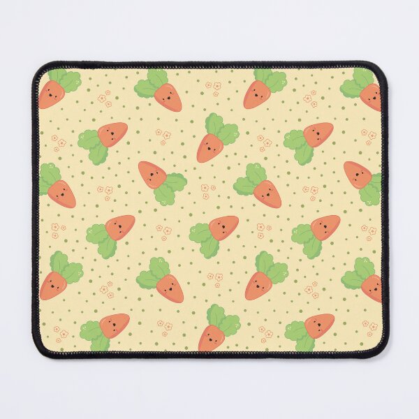 Item preview, Baby carrot yellow kawaii pattern designed and sold by high5doodle.