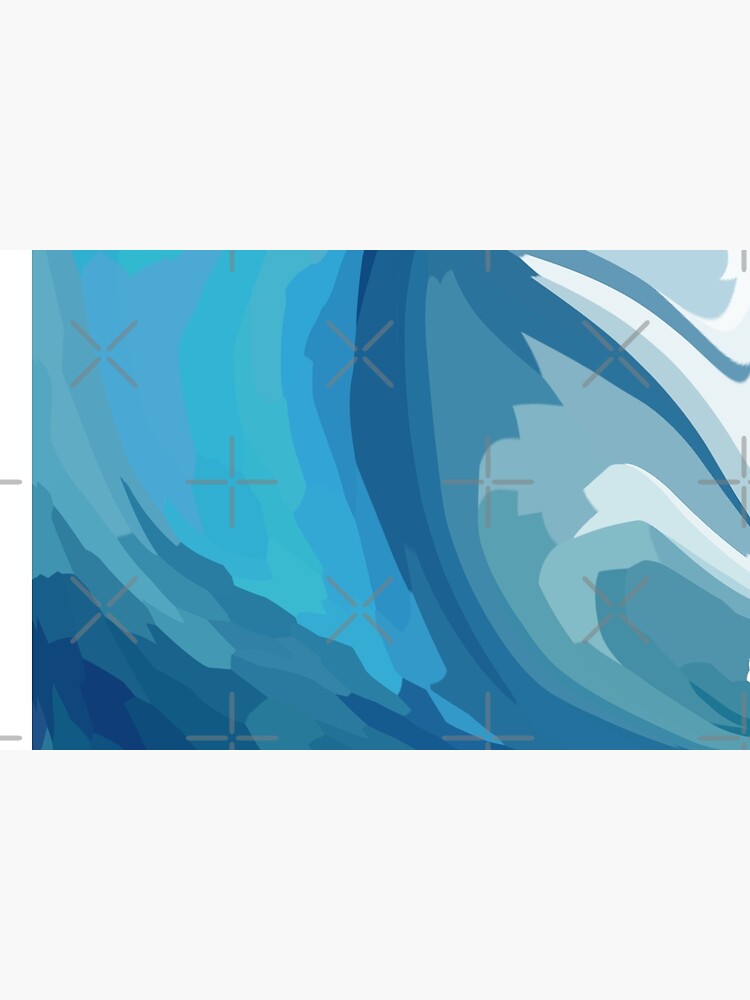 Pipeline Hawaii Abstract Art by slimbirdy