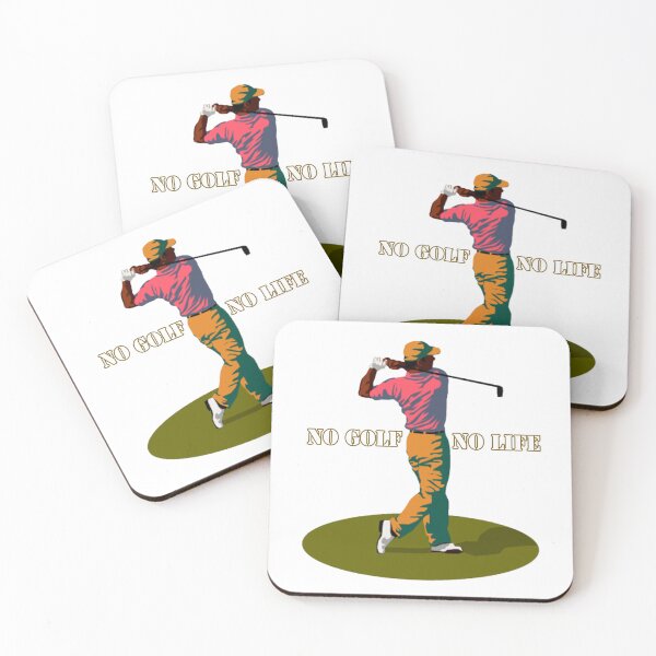 Item preview, NO GOLF NO LIFE | NO GOLF NO LIFE RETRO | GOLF LOVERS designed and sold by Khan-Baba.