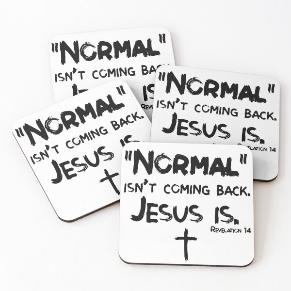 Item preview, Normal isn’t coming back jesus is Revelation 14 designed and sold by smallcatvn.