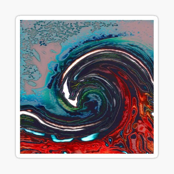Wave 9 Sticker