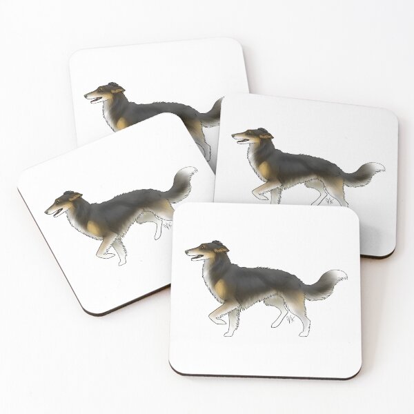 Item preview, Dog - Silken Windhound - Black and Tan designed and sold by Jennifer Stolzer.
