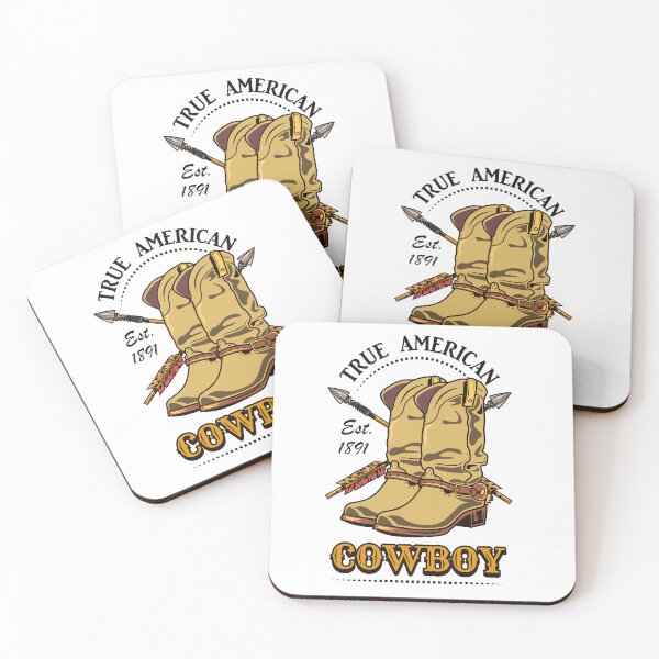 Item preview, cowboy boots vector illustration mens t shirts designed and sold by designsmaster99.