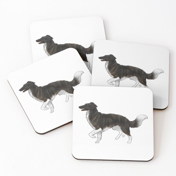 Item preview, Dog - Silken Windhound - Brindle designed and sold by Jennifer Stolzer.